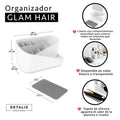 Organizador GLAM HAIR - Blanco