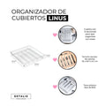Organizador de Cubiertos LINUS - Transparente