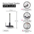 Porta Papel Toalla SPIN CLICK