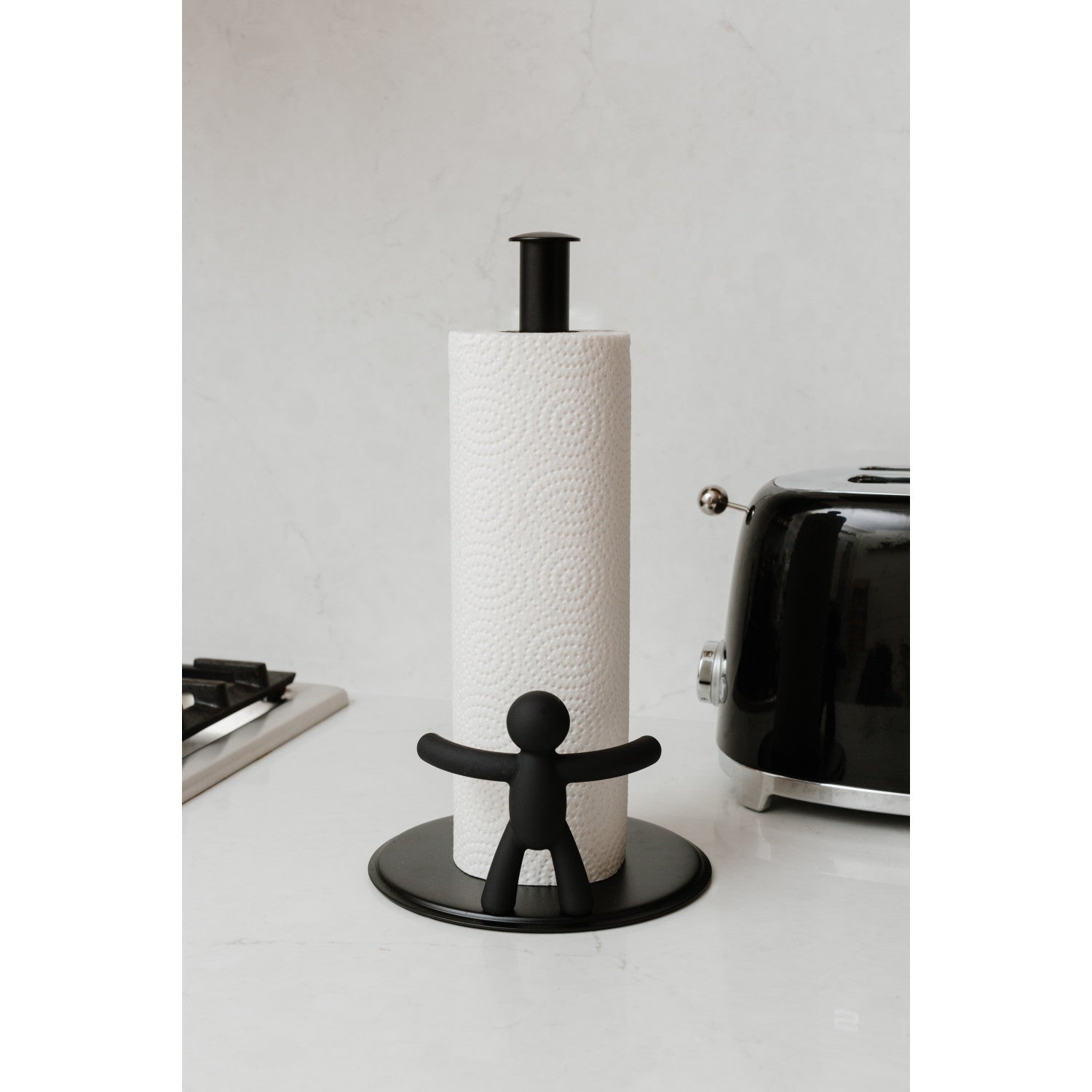OGA - Home Design Products. Soporte papel cocina negro BUDDY