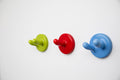 Colgador de Pared Multicolor (Set de 3)